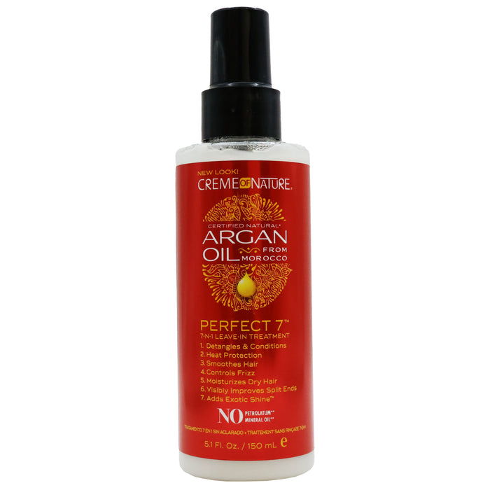 Creme Of Nature Argan Oil Perfect 7-In-1 Leave In Treatment, 4.23 Oz