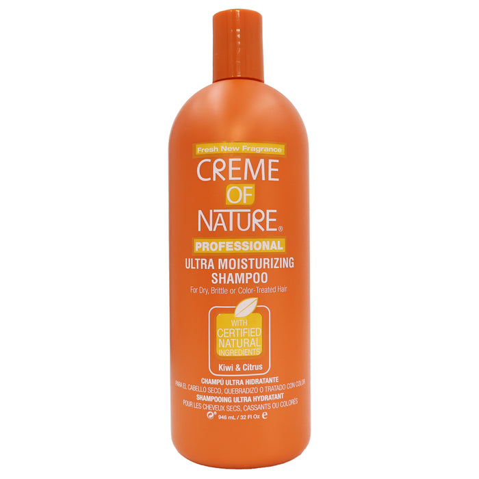 Creme Of Nature Shampoo Kiwi Citrus Ultra Moist, 32 Oz.