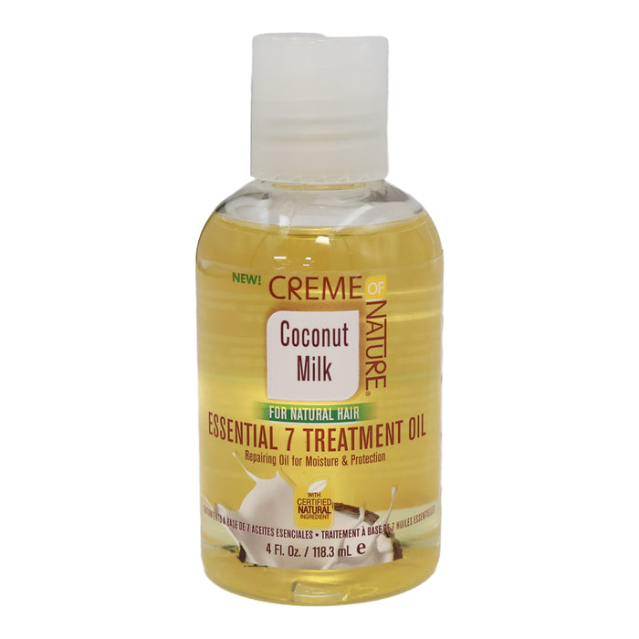 Creme Of Nature Coconut Milk Essential 7 Treatment Oil, 4 Oz.