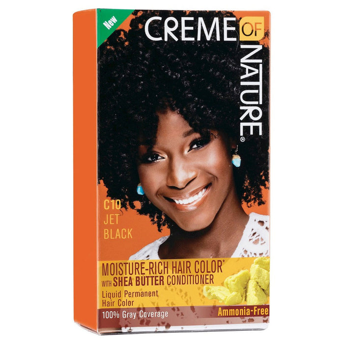 Creme Of Nature Liquid Hair Color Kit Jet Black