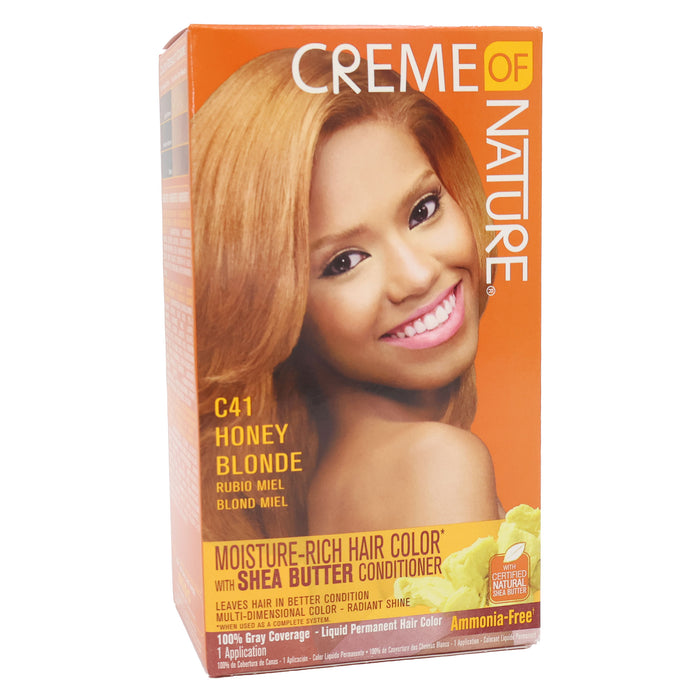 Creme Of Nature Liquid Hair Color, C41 Honey Blonde
