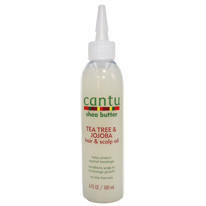 Cantu Shea Butter Tea Treejojoba Hairscalp Oil, 6 Oz.