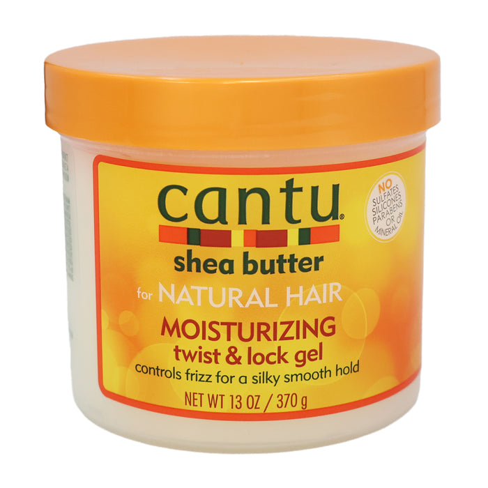 Cantu Shea Butter Moisturizing Twist and lock Gel 13 Oz.