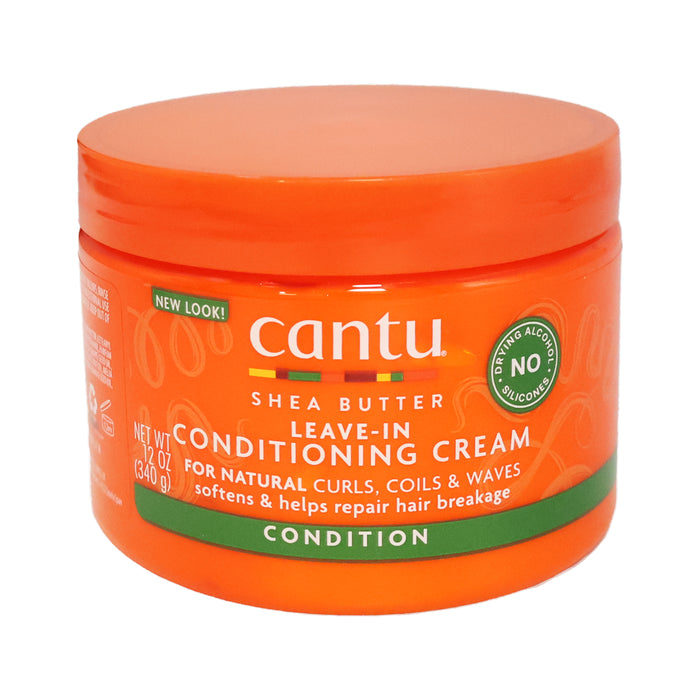 Cantu Shea Butter Leave In Conditioning Cream, 12 Oz.