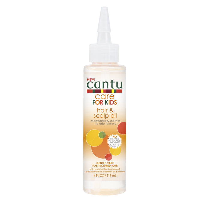 Cantu Care for Kids Hair and Scalp Oil 4 Oz.