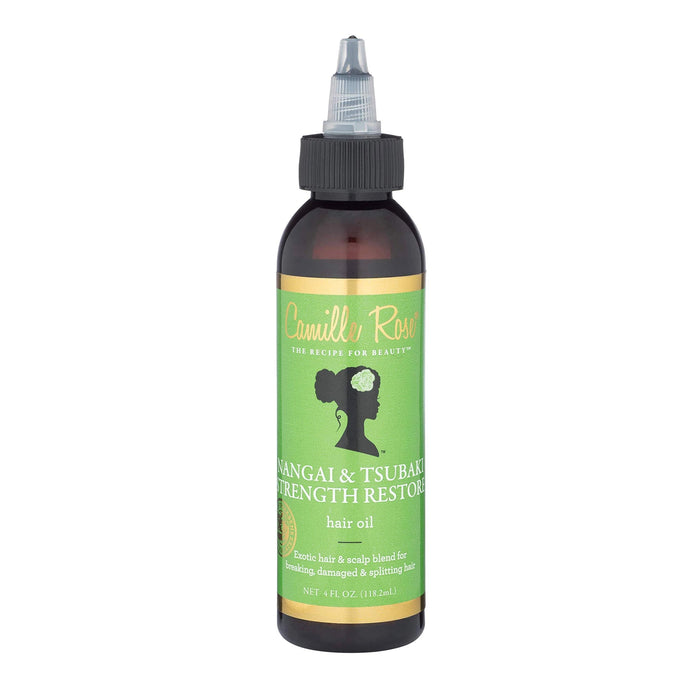 Camille Rose Nangai & Tsubaki Strength Restore Hair Oil 4 Oz.