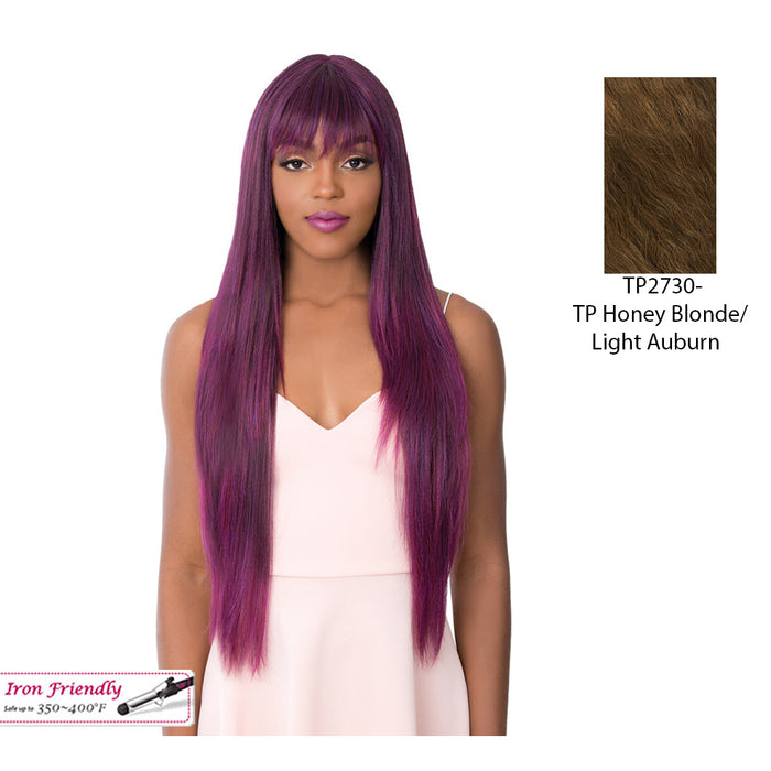 Synthetic Short Center Part Wig,TP2730