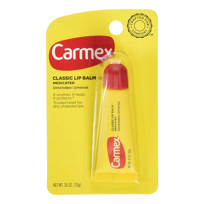 Carmex Lip Moisturizing Tube, Original Balm, 0.35 Oz