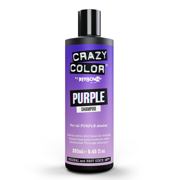 Crazy Color Vibrant Shampoo, Purple, 8.45oz