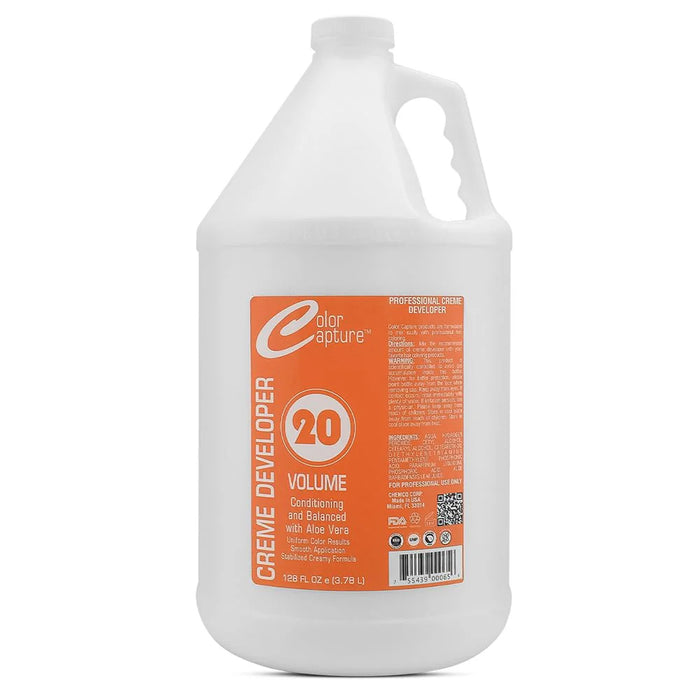 Color Capture Cream Developer 20 Volume,1 Gallon