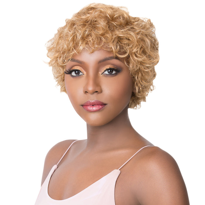 100 Percent HH Baba Human Hair Wig,Strawberry Blonde