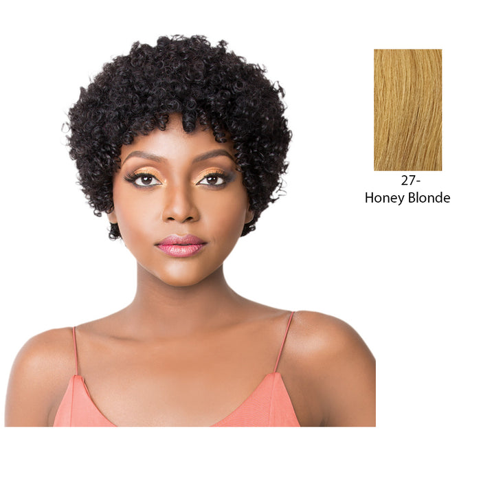 Human Hair Wig,Strawberry Blonde