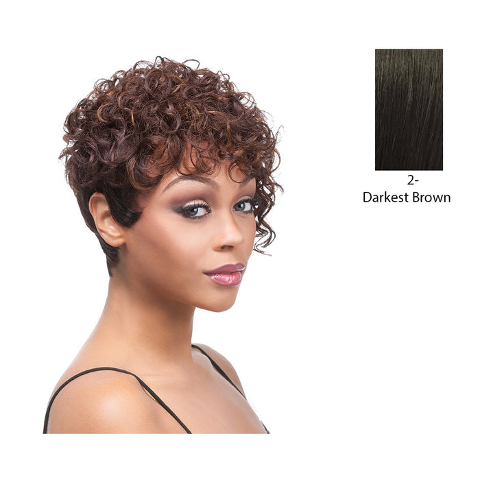 100 Percent Human Hair,Darkest Brown