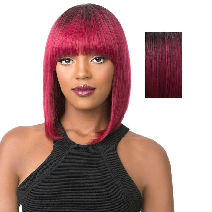 Cap Weave. Wig HH Galaxy,Burgundy