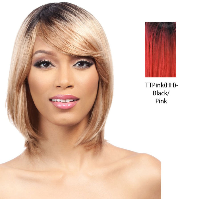 Salon Remi 100% Human Hair Wig,TT PINK