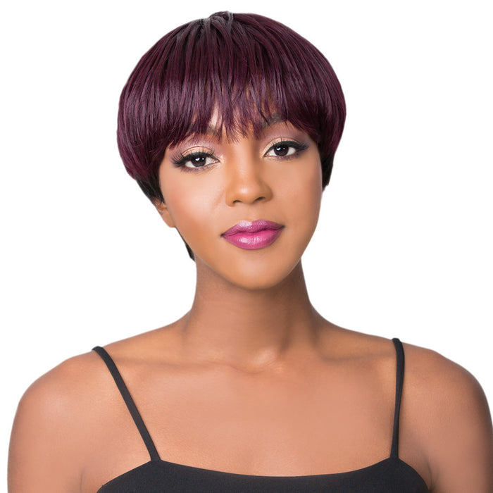 100% Human Brazilian Hair Wig Tata,Tt99j/1b