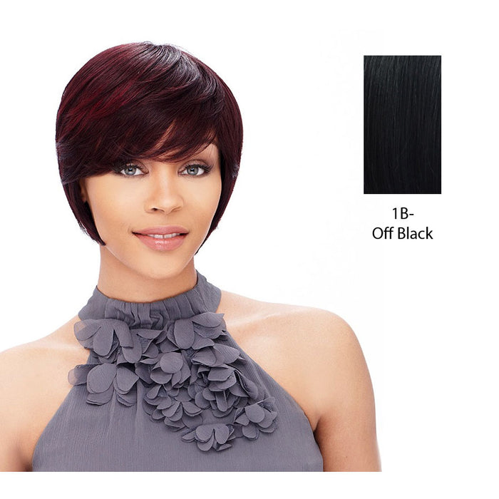 Cap Weave! Wig Human Hairvictoria,Off black