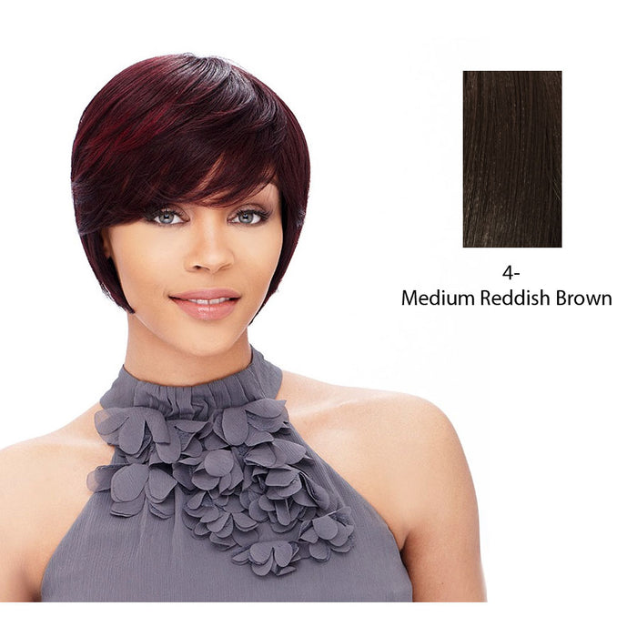 Cap Weave! Wig Human Hairvictoria,Dark brown