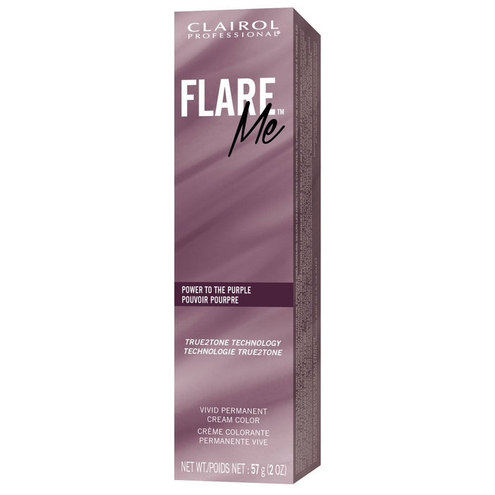Clairol Professional Flare Me Hair Color, Power to Purple, 2 Oz.