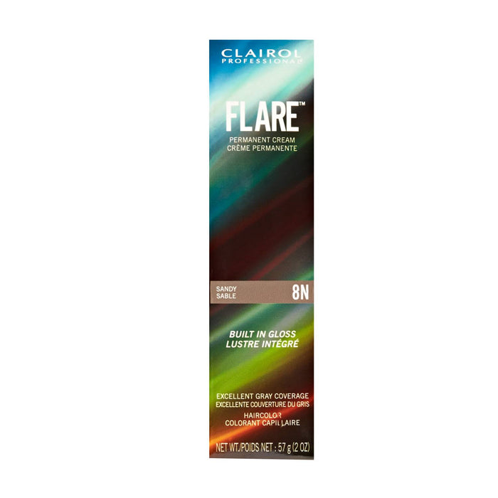 Clairol Flare 8N Sandy 2 Oz