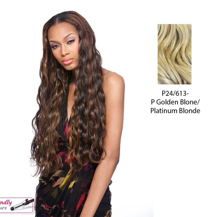 Italian Wave Synthetic Dip Dye Extension 18,P24613