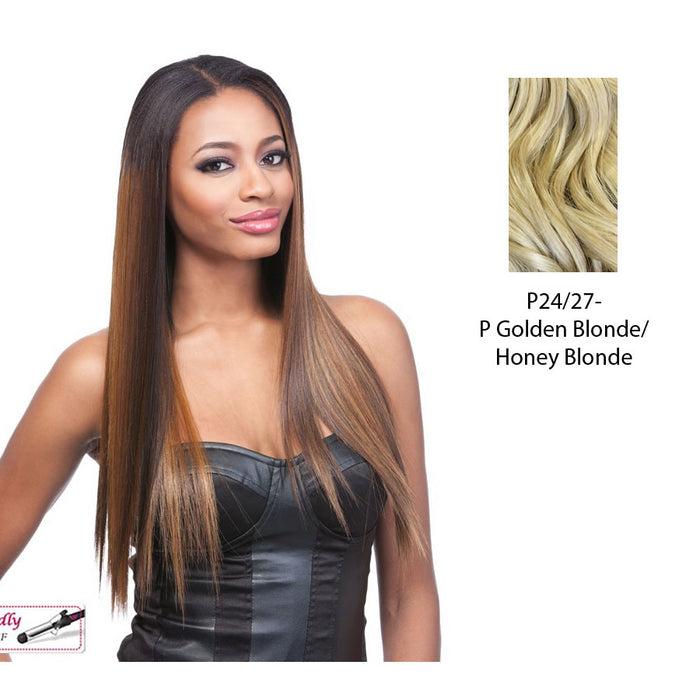18" Yaki Straight Synthetic Clip On Extensions,P2427