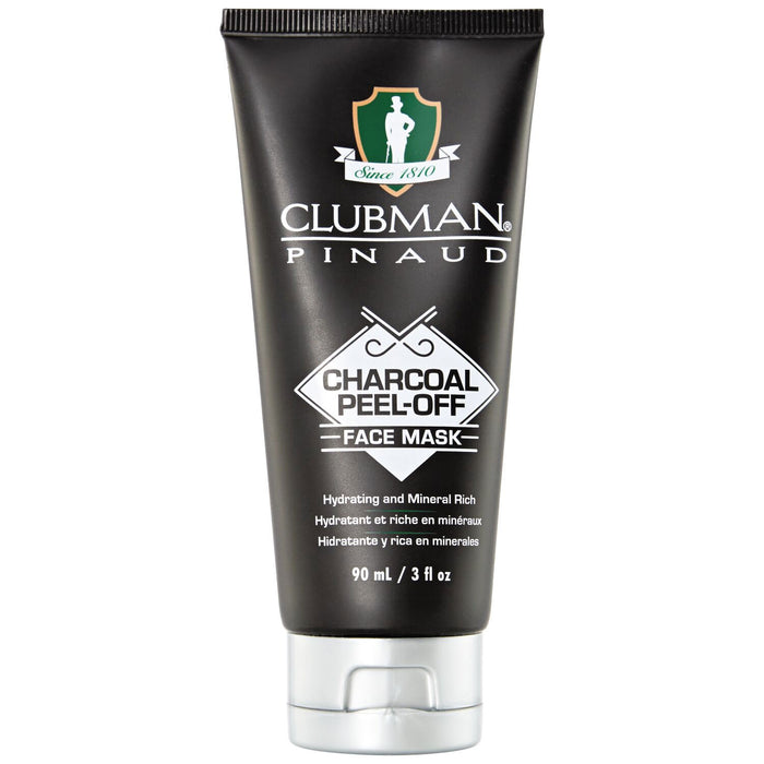 Clubman Charcoal Peel Off Face Mask, 3 Oz.