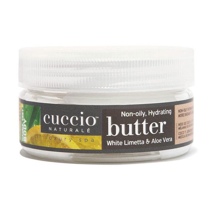 Cuccio Naturale Butter Babies, White Limetta and Aloe Vera, 1.5 Oz.