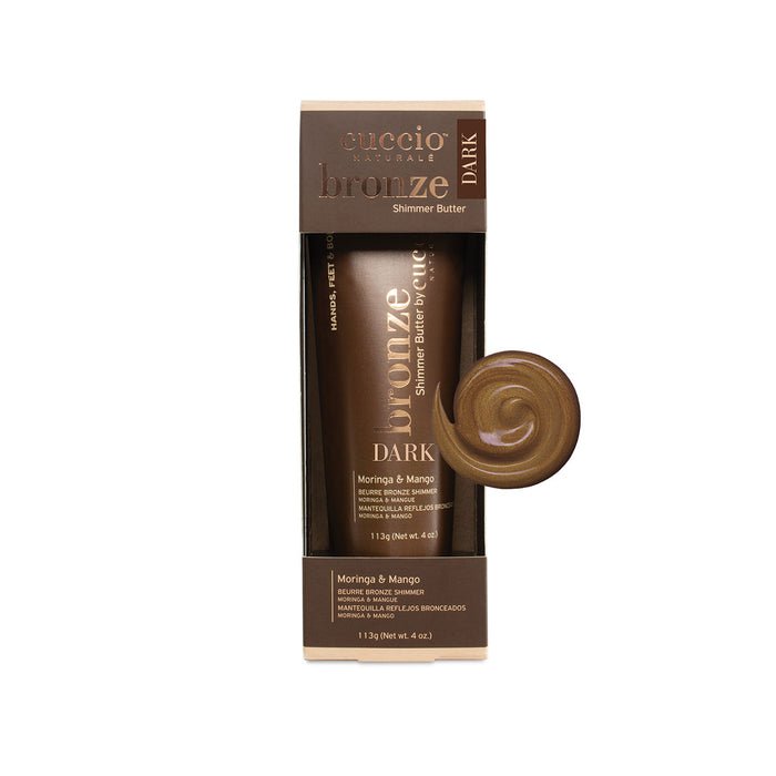 Cuccio Dark Bronze Shimmer Butter, 4 Oz.