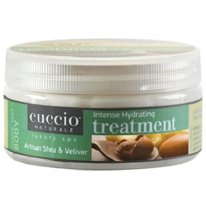 Cuccio Intense Hydrating Treatment, Artisan Shea and Vetiver, 8 Oz.