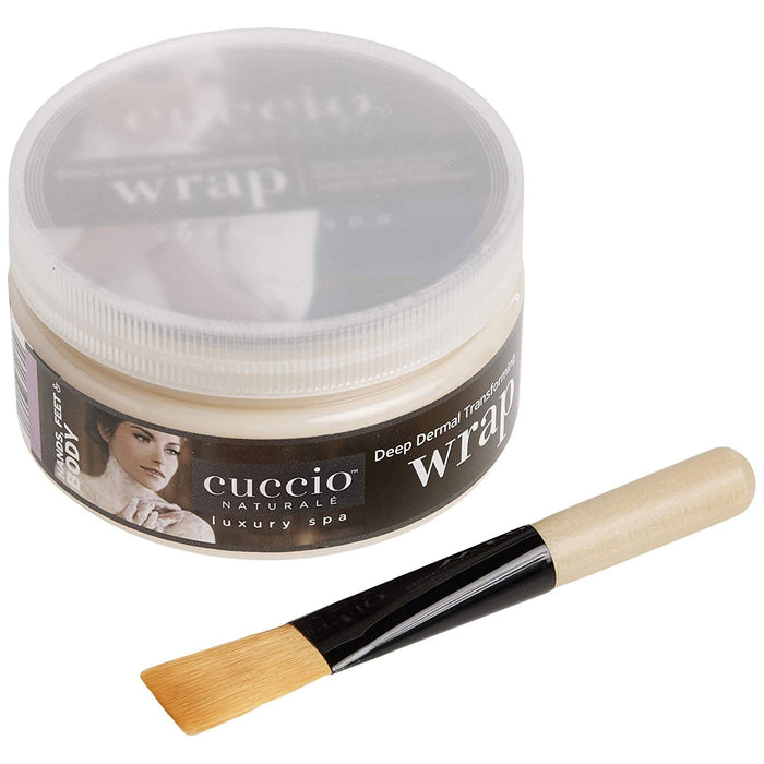 Cuccio Deep Dermal Transforming Wrap with Sort Brush, 8 Oz.