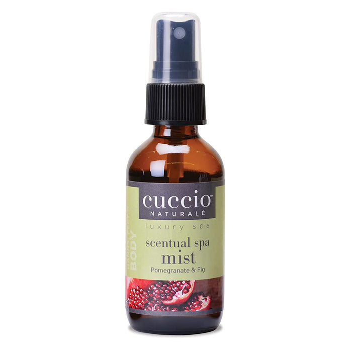 Cuccio Scentual Spa Mist, Pomegranate and Fig, 2 Oz.