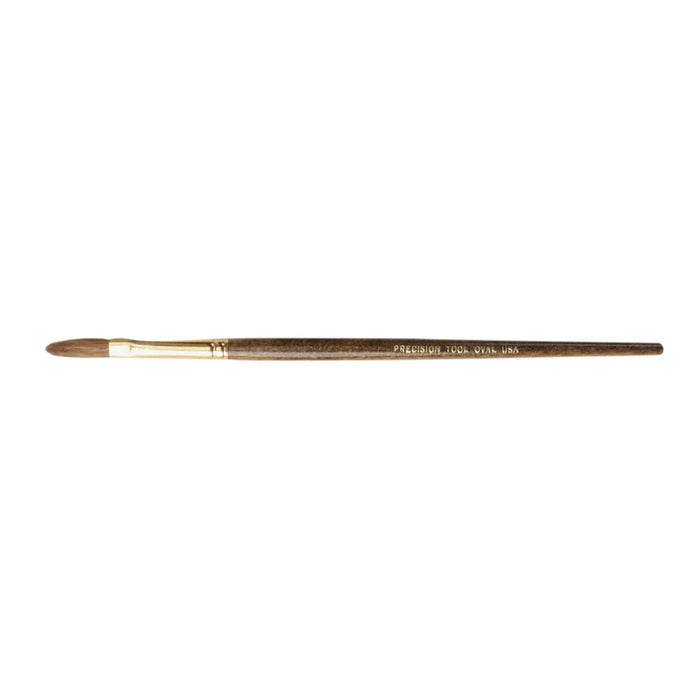 Cuccio Pro Large Precision Oval Brush, Size 10