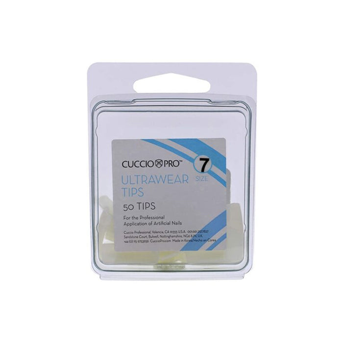 Cuccio Ultrawear Tips, Size 7, 50/PK