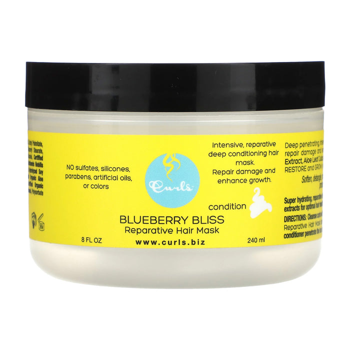 Curls Blueberry Bliss Reparative Hair Mask 8 Oz.