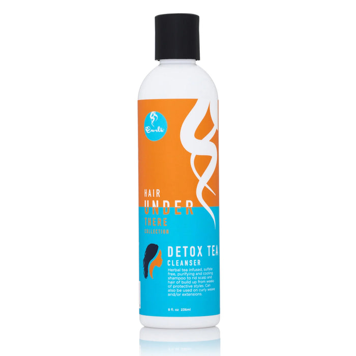 Curls Hair Under There Detox Tea Cleansing Shampoo, 8 Oz.