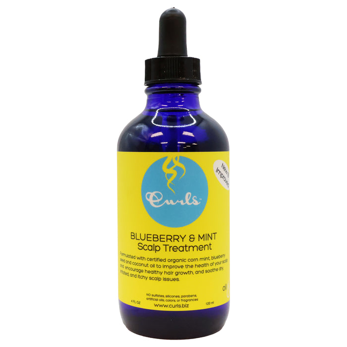 Curls Blueberry and Mint Tea Scalp Treatment 4 Oz.