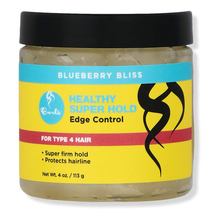 Curls Blueberry Bliss Healthy Super Hold Edge Control, 4 oz