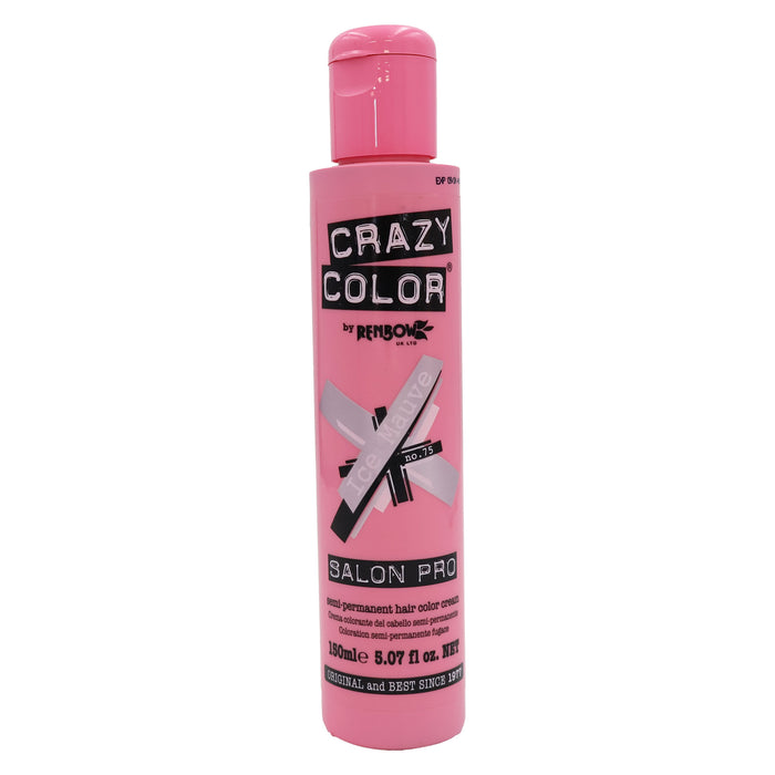 Crazy Color Semi Permanent 75 Ice Mauve, 5.07 Oz