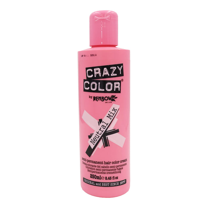 Crazy Color Semi Permanent Mix Neutral, 8.45 Oz.