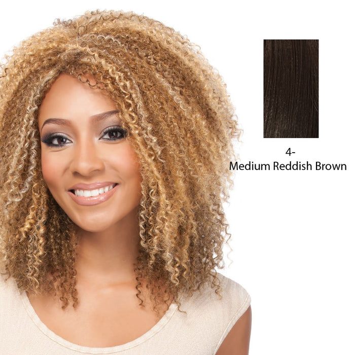 100% Synthetic Premium Quality Wig Dessa,Dark brown
