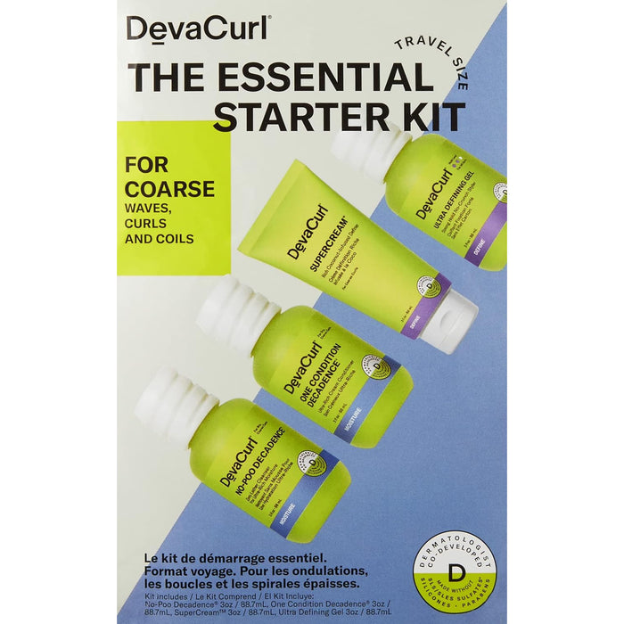 DevaCurl The Essential Starter KIT For Coarse Texture