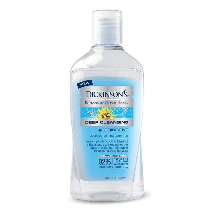 Dickinson's Enhanced Witch Hazel Deep Cleansing Astringent 16 oz