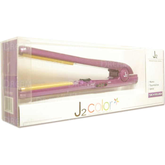 J2 Hair Color Flat Iron, Metal Purple 1"