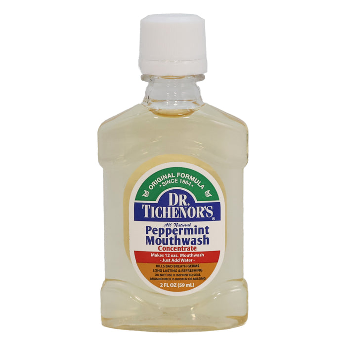 Dr. Tichenor's All Natural Mouthwash Concentrate, Peppermint, 2 Oz.