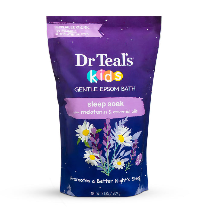 Dr Teals Kids Gentle Epsom Salt Sleep Soak with Melatonin 2lbs