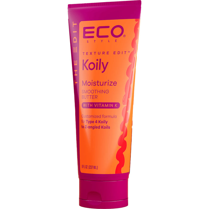 Eco Styler Gel Texture Edit Koily Moisturize Smoothing Butter, 8 Oz.