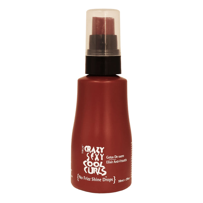 True Crazy Sexy Cool Curls No Frizz Shine Drops 2 Oz.