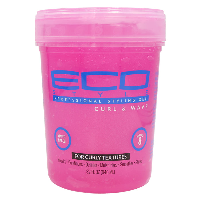 Eco Styler Curl Wave Styling Gel Pink, 32 Oz