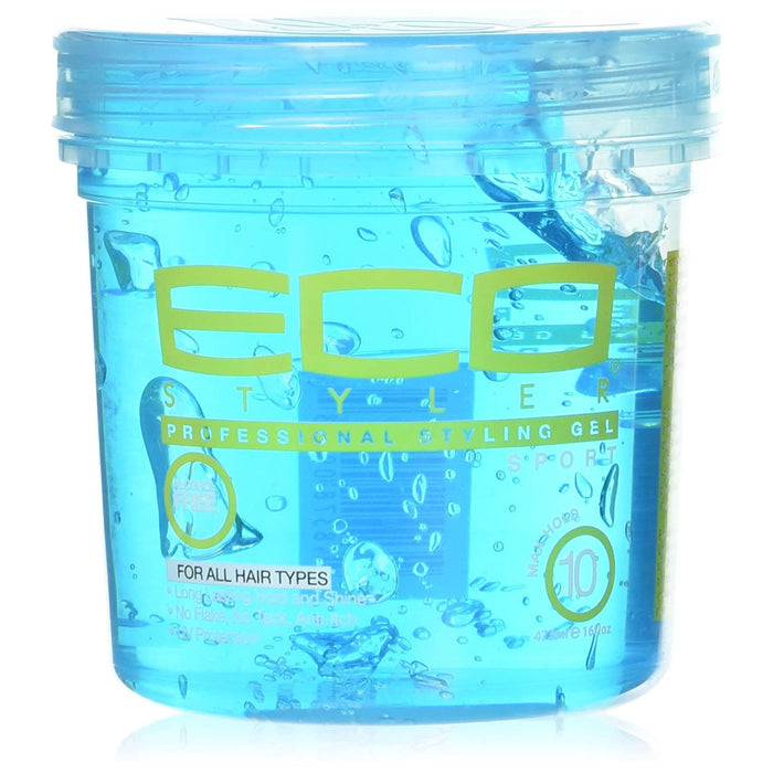 Eco Styling Gel Blue Sport Blue, 16 Oz
